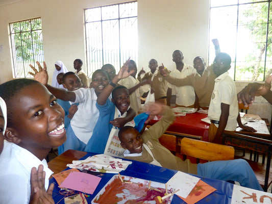 What do a water well, library renovation, textile workshop and a new collection all have in common?